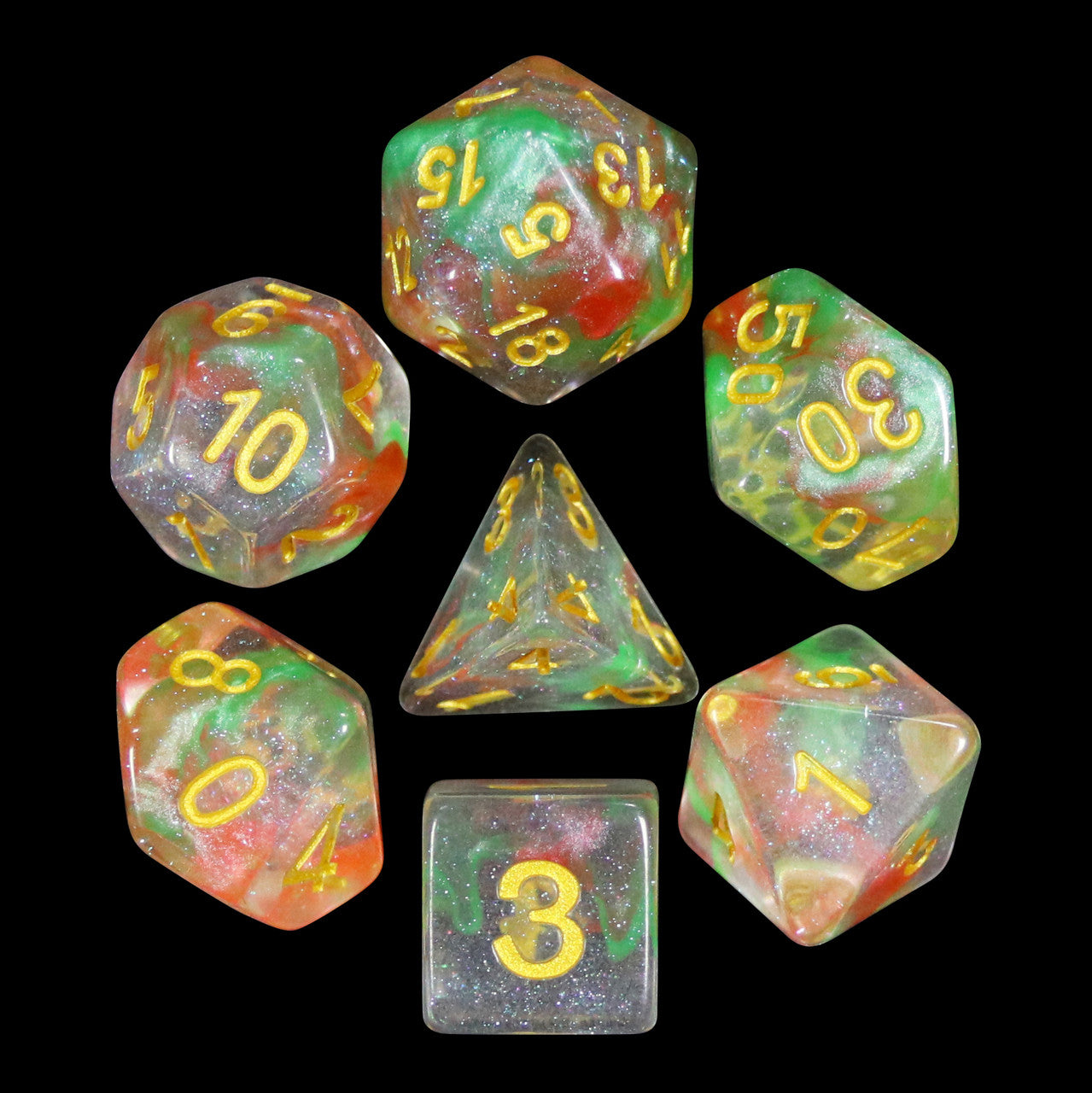 Tectonic Break Polyhedral 7pc Dice Set